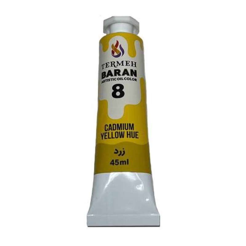 رنگ روغن ترمه باران کد 8 حجم 45 میلی لیتر