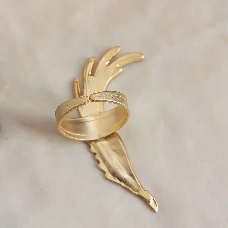 انگشتر مدل بال فرشته کد BA-986