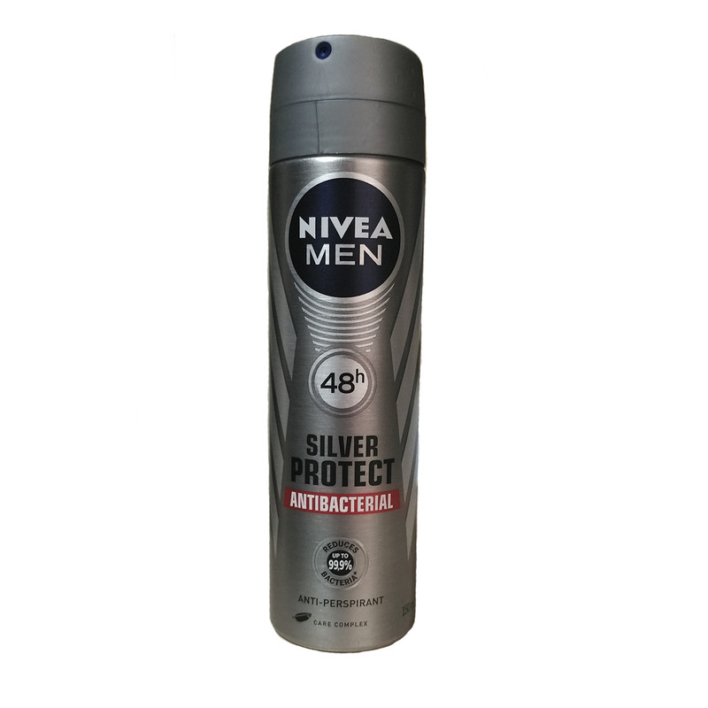 اسپری مردانه نیوآ مدل Silver Protect Antibacterial حجم 150 میلی لیتر اسپری مردانه نیوآ مدل Silver Protect Antibacterial حجم 150 میلی لیتر
