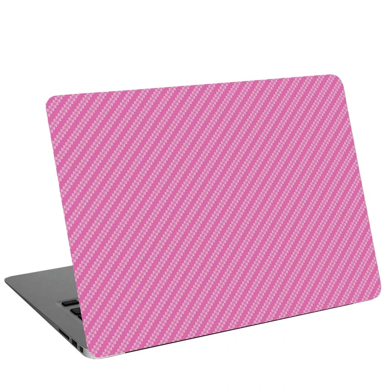 استیکر لپ تاپ طرح Pink-Carbon کد G-265 مناسب برای لپ تاپ 15.6 اینچ