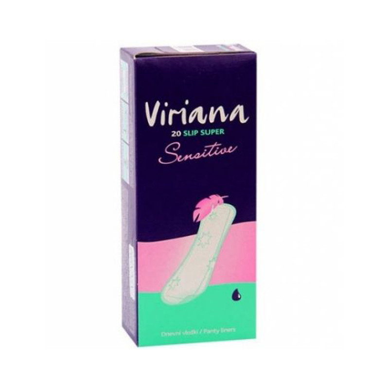 پد بهداشتی روزانه ویریانا مدل Sensitive بسته 20 عددی