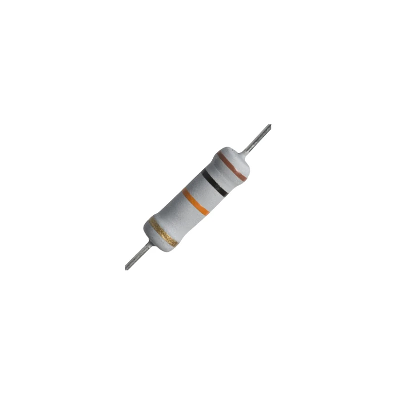 مقاومت 10 کیلو اهم 3 وات کد 10K/2W بسته 30 عددی