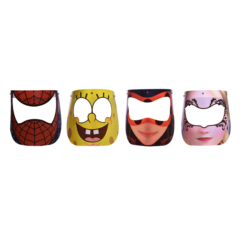 شیلد محافظ صورت کودک دکتر اسکات مدل لاکچری مجموعه 4 عددی