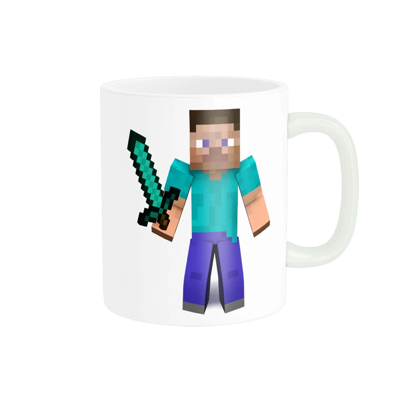 ماگ پادآفرین طرح گیم و فیلم ماینکرافت Minecraft game کد 0558