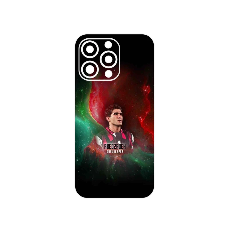برچسب پوششی ماهوت مدل Ahmad Reza Abedzadeh مناسب برای گوشی موبایل اپل iphone 13 Pro