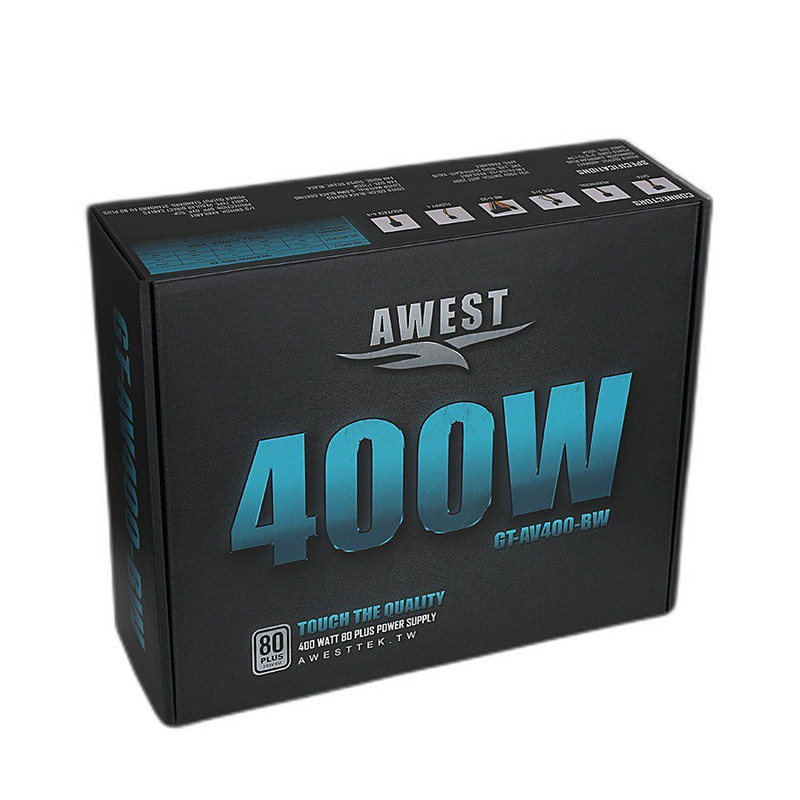 منبع تغذیه کامپیوتر اوست مدل AV400-BW