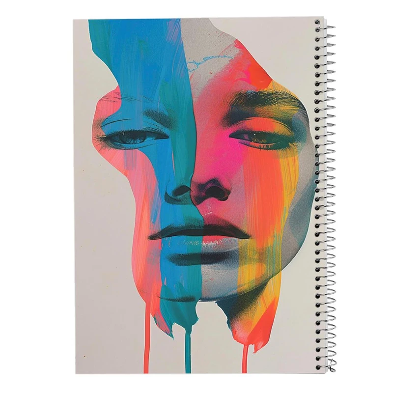 دفتر شطرنجی 50 برگ مدوپد طرح نقاشی آدم کد DF15669