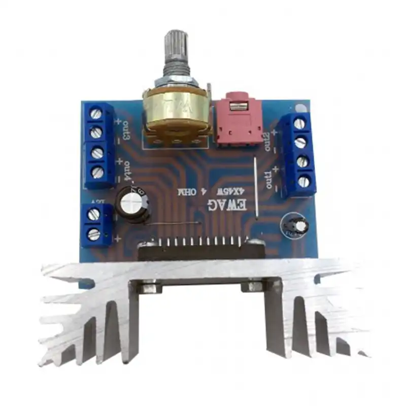 ماژول آمپلی فایر مدل 4x45W کد AS TDA7388