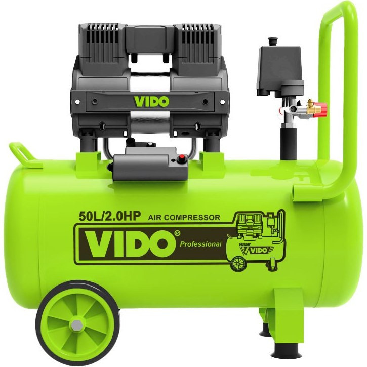 کمپرسور باد سایلنت ویدو مدل WD060215020 ظرفیت 50 لیتر