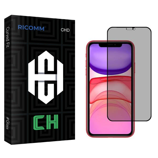 محافظ صفحه نمایش حریم شخصی ریکام مدل CH2 مناسب برای گوشی موبایل اپل iPhone XS