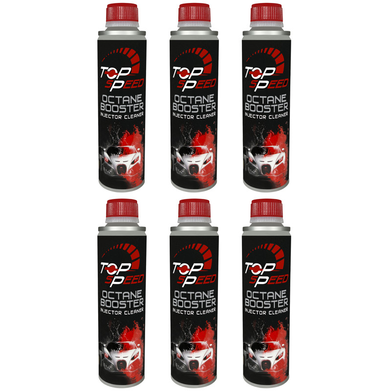 اُکتان بوستر و تمیز کننده انژکتور تاپ اِسپید کد T-20 حجم 300 میلی لیتر بسته 6 عددی