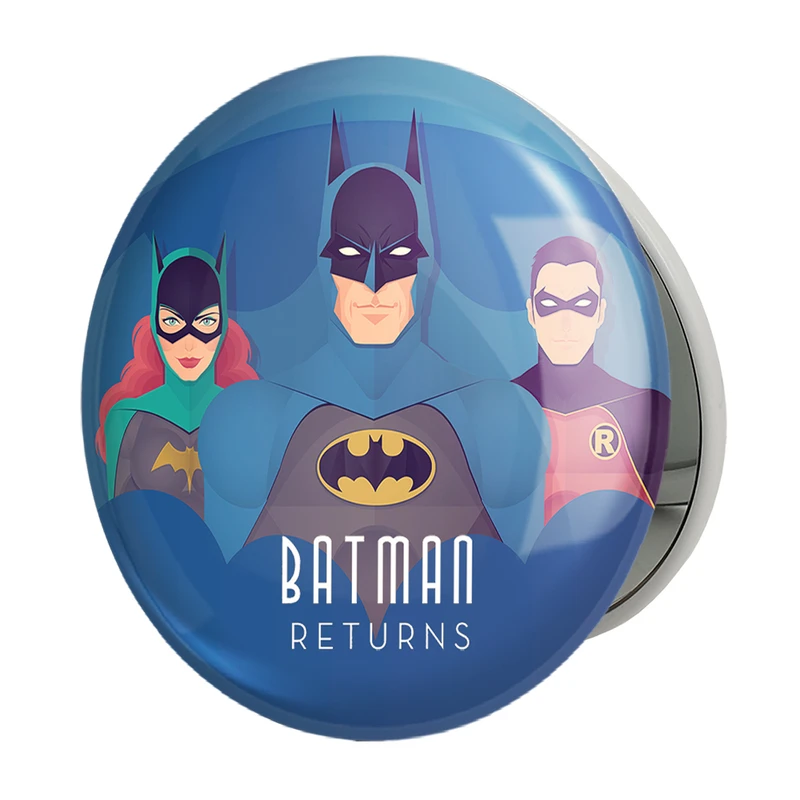 آینه جیبی خندالو طرح بتمن Batman مدل تاشو کد 10267 