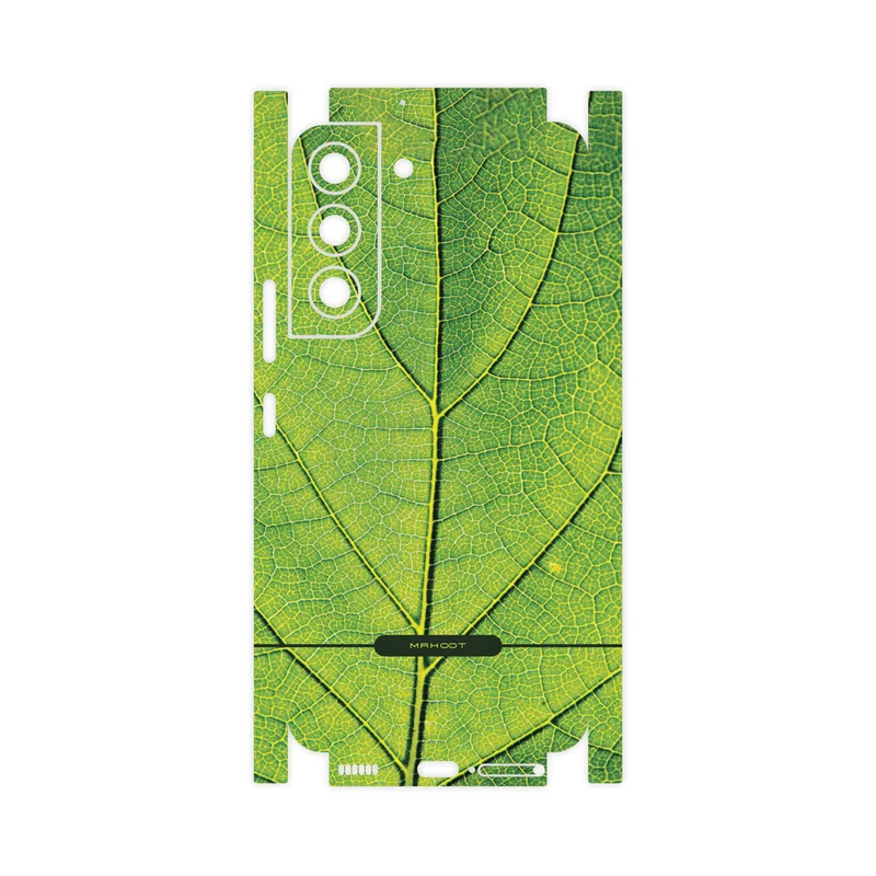 برچسب پوششی ماهوت مدل Leaf-Texture-FullSkin مناسب برای گوشی موبایل سامسونگ Galaxy S22 5G
