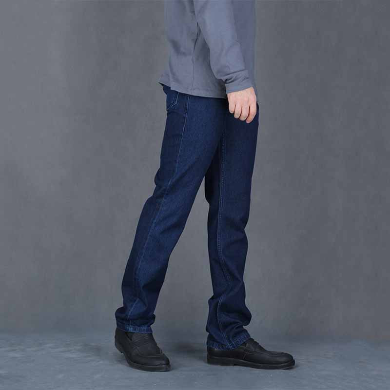 شلوار جین مردانه مدل Wrangler رنگ سرمه ای