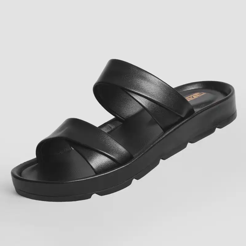 دمپایی زنانه فرنیک مدل مارال کد 2023 رنگ مشکی