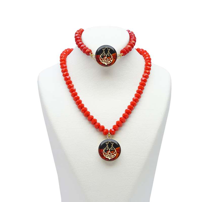 نیم ست زنانه آلتین هنر مدل انار یلدای من تویی