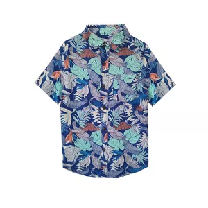 پیراهن پسرانه طرح هاوایی کدBL90