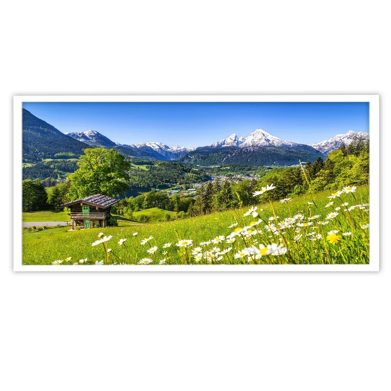 تابلو بکلیت طرح طبیعت منظره بهاری مدل W-10351