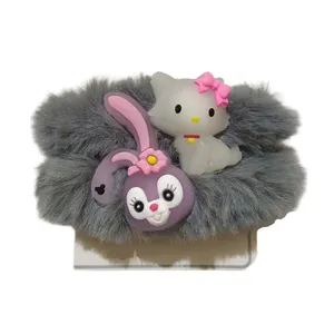 کش مو دخترانه مدل پولیش شب تاب کد 070 مجموعه دو عددی