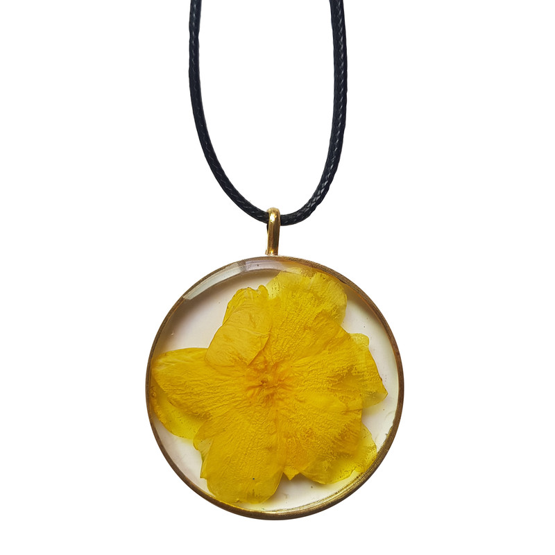 گردنبند دخترانه مدل رزینی