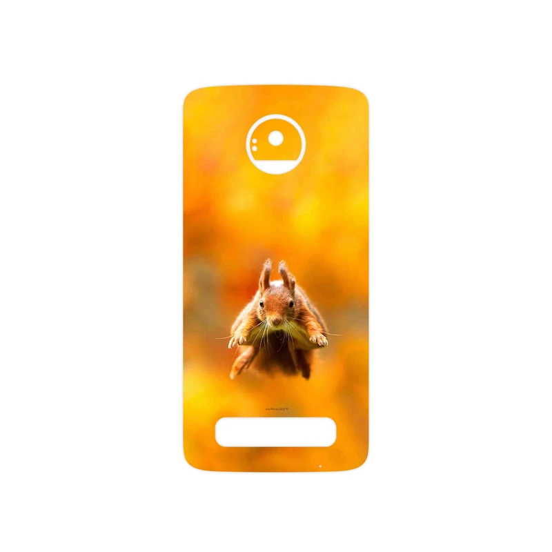 برچسب پوششی ماهوت مدل Squirrel مناسب برای گوشی موبایل موتورولا Moto Z Play