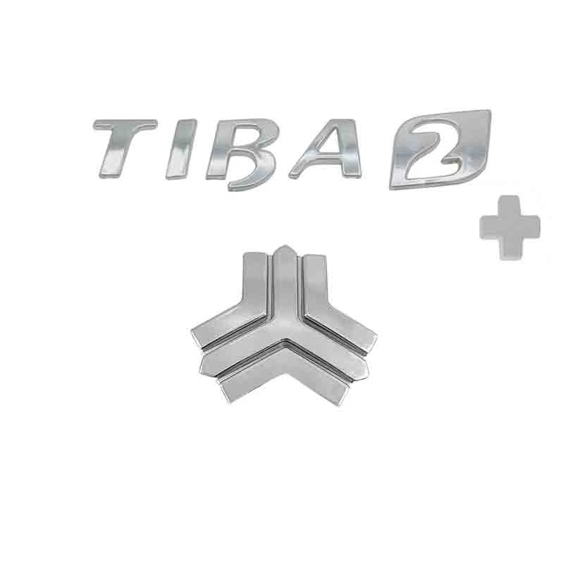 آرم صندوق عقب خودرو قطعه سازان کبیر مدل ARM-TIBAPL-1007 مناسب برای تیبا 2 پلاس مجموعه 2 عددی