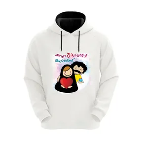 هودی زنانه مدل عاشقانه طرح جان