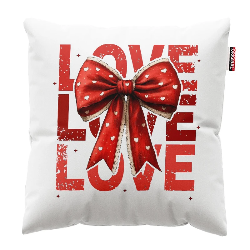   کوسن پاد آفرین طرح عشق کد 2024 سایز 30*30 سانتی متر