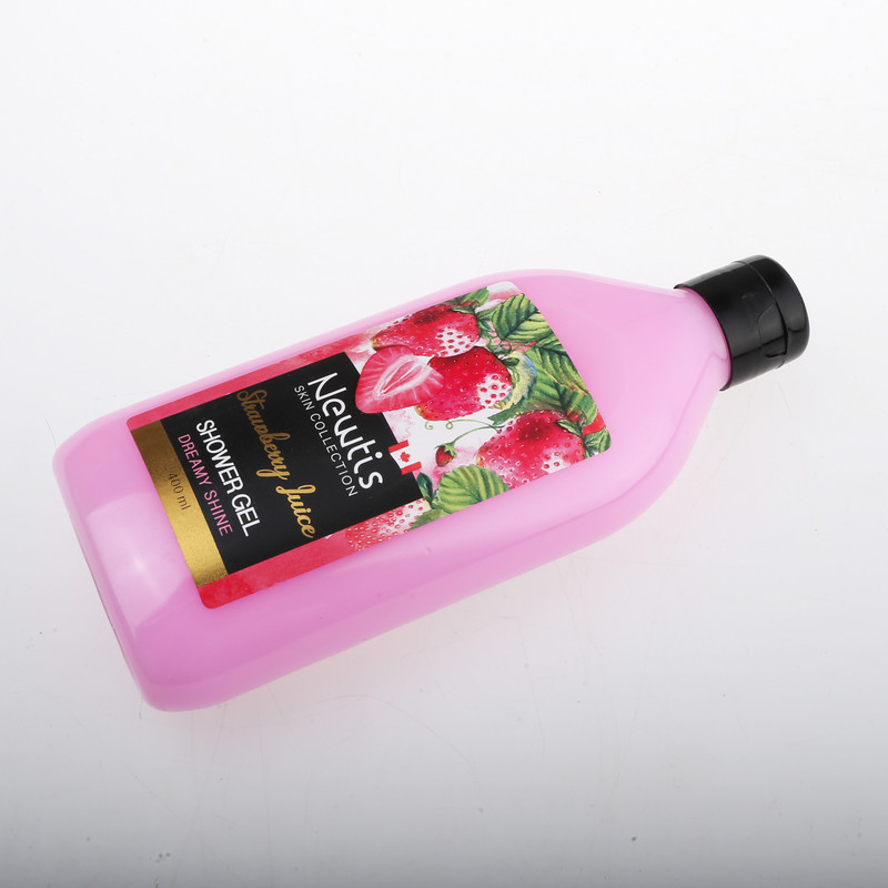 شامپو بدن نیوتیس مدل strawberry juice حجم 400 میلی لیتر