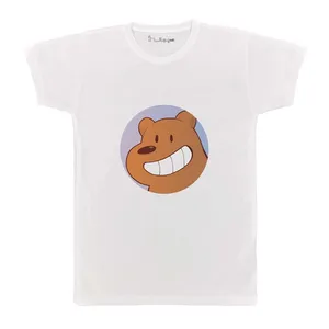 تی شرت بچگانه پرمانه طرح خرس های کله فندقی کد pmt.5591