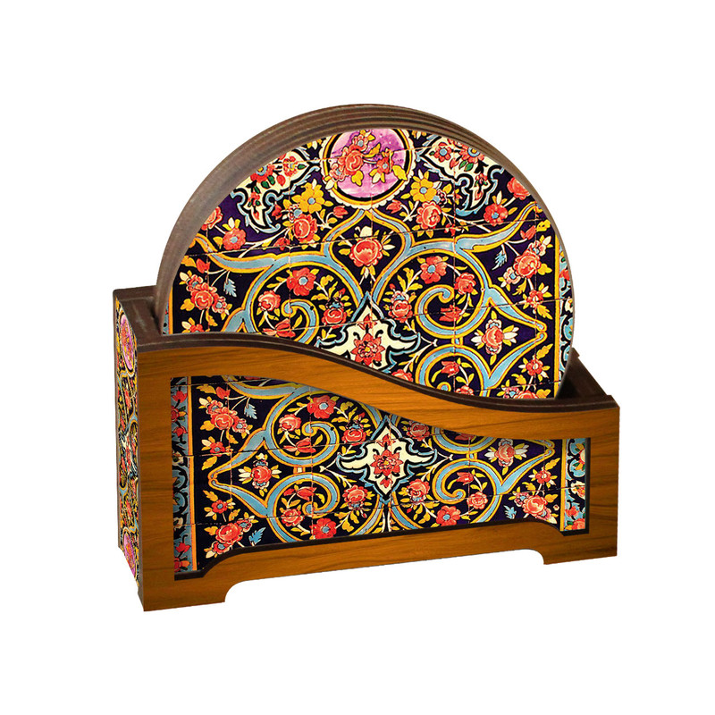 زیر لیوانی لوکسینو مدل ZLC 1465 بسته 6 عددی