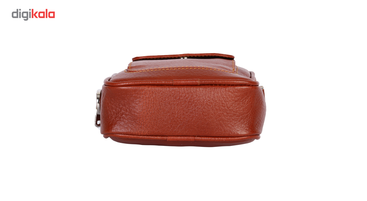 کیف دوشی رویال چرم کد W55-Brown