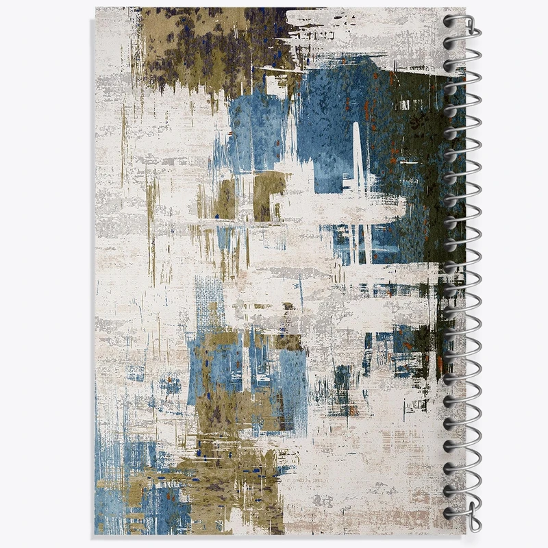 دفتر مشق 50 برگ خندالو طرح دکوراتیو (decorative) کد F1909