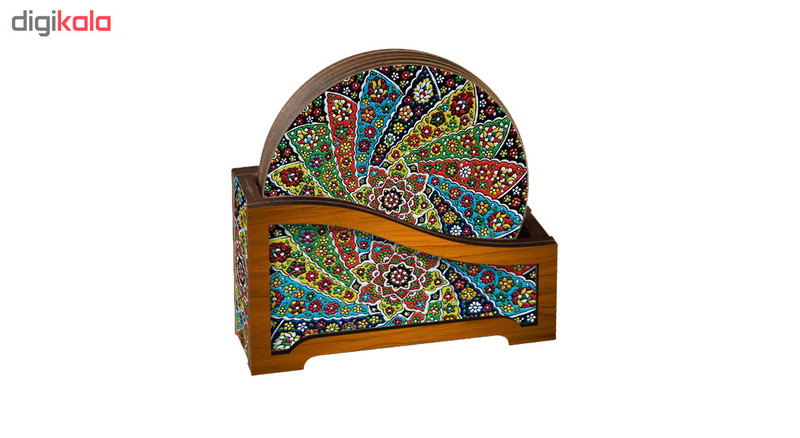 زیر لیوانی لوکسینو مدل ZLC 1483 بسته 6 عددی زیر لیوانی لوکسینو مدل ZLC 1483 بسته 6 عددی