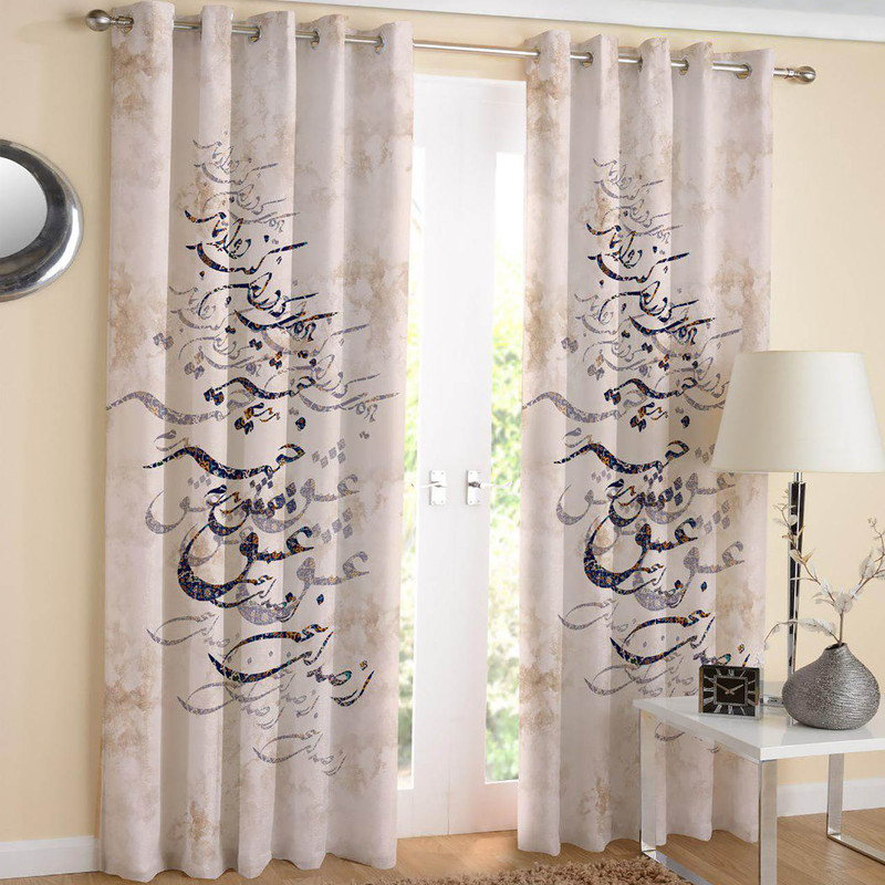 پرده مخمل چاپی مینوتوهوم مدل SM-219 پرده مخمل چاپی مینوتوهوم مدل SM-219