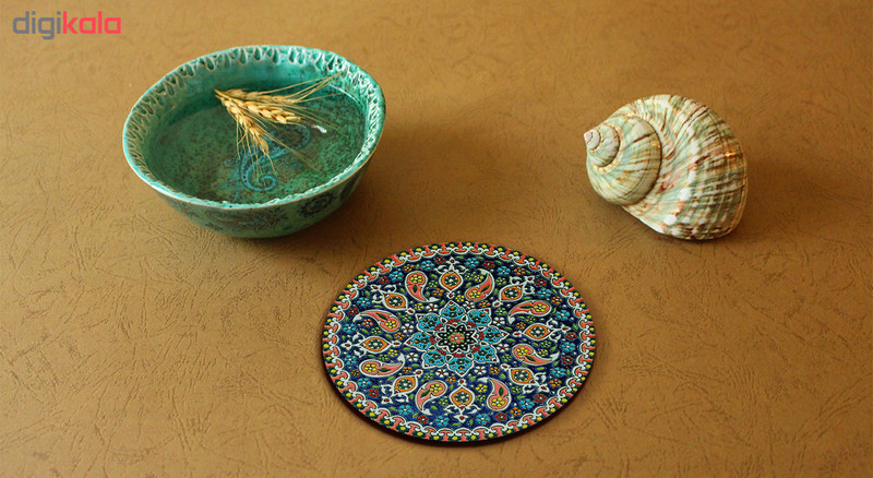 زیر لیوانی لوکسینو مدل ZLC 1484 بسته 6 عددی