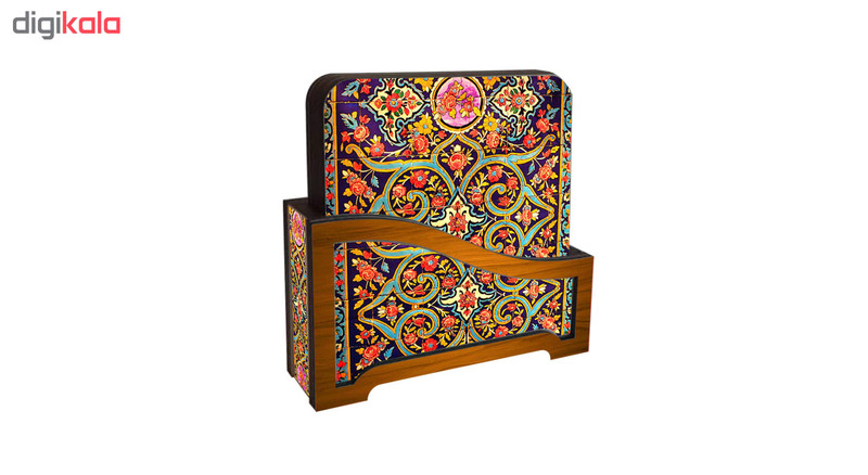 زیر لیوانی لوکسینو مدل ZLQ 2035 بسته 6 عددی