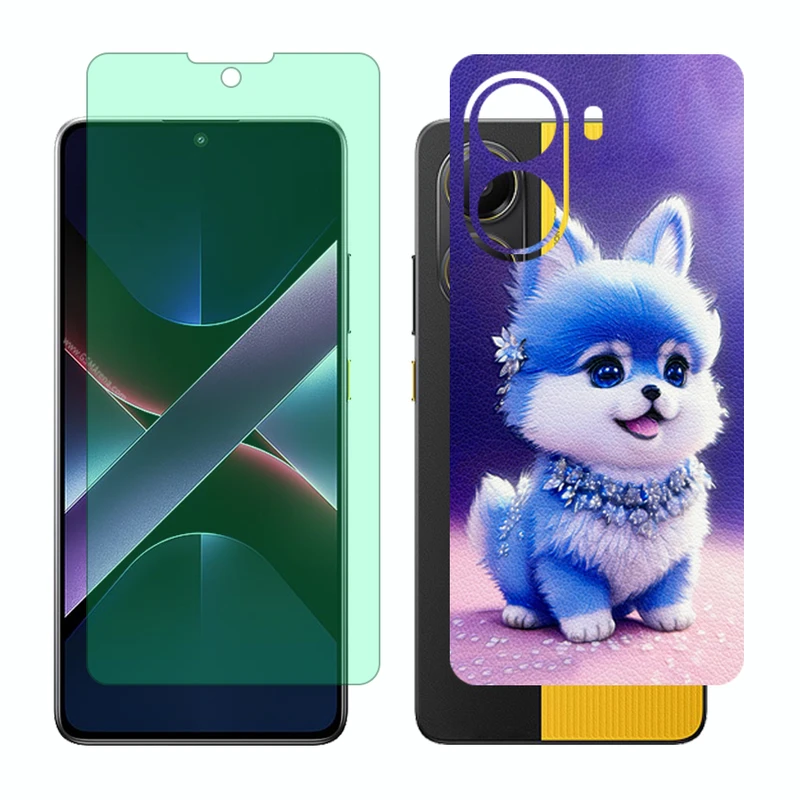 محافظ صفحه نمایش گرین لایت گلس مدل Together مناسب برای گوشی موبایل شیائومی Poco X7 Pro به همراه برچسب پوششی