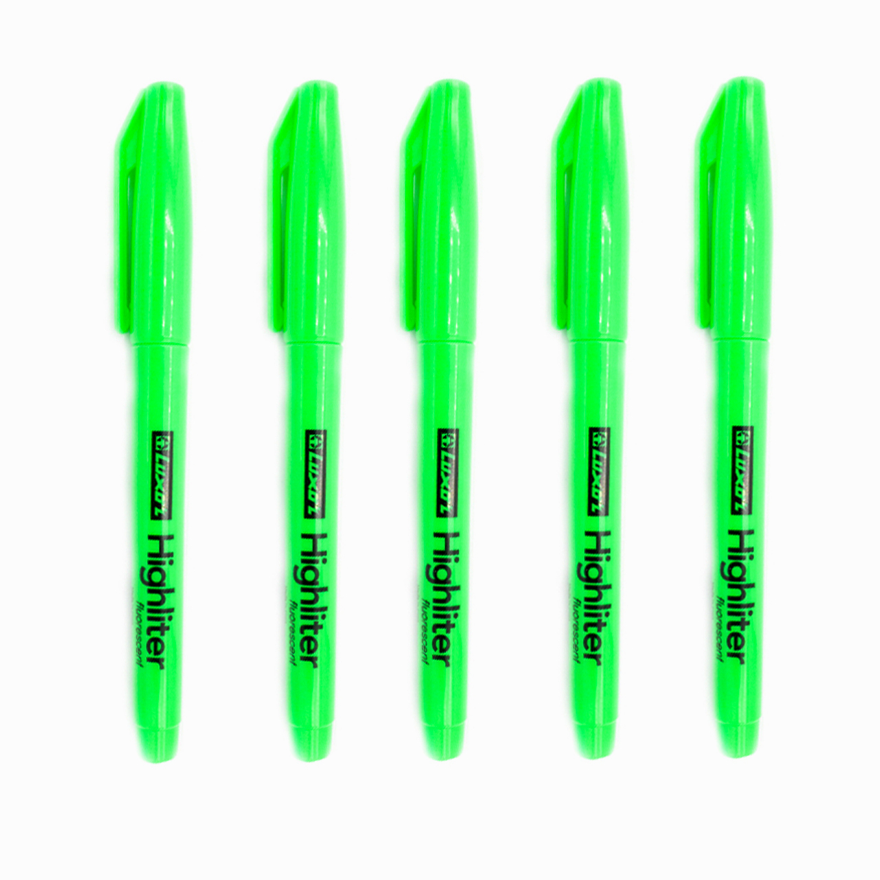 ماژیک علامت گذار Highlighter مدل LUXOR کد 03 بسته 5 عددی سایز R3