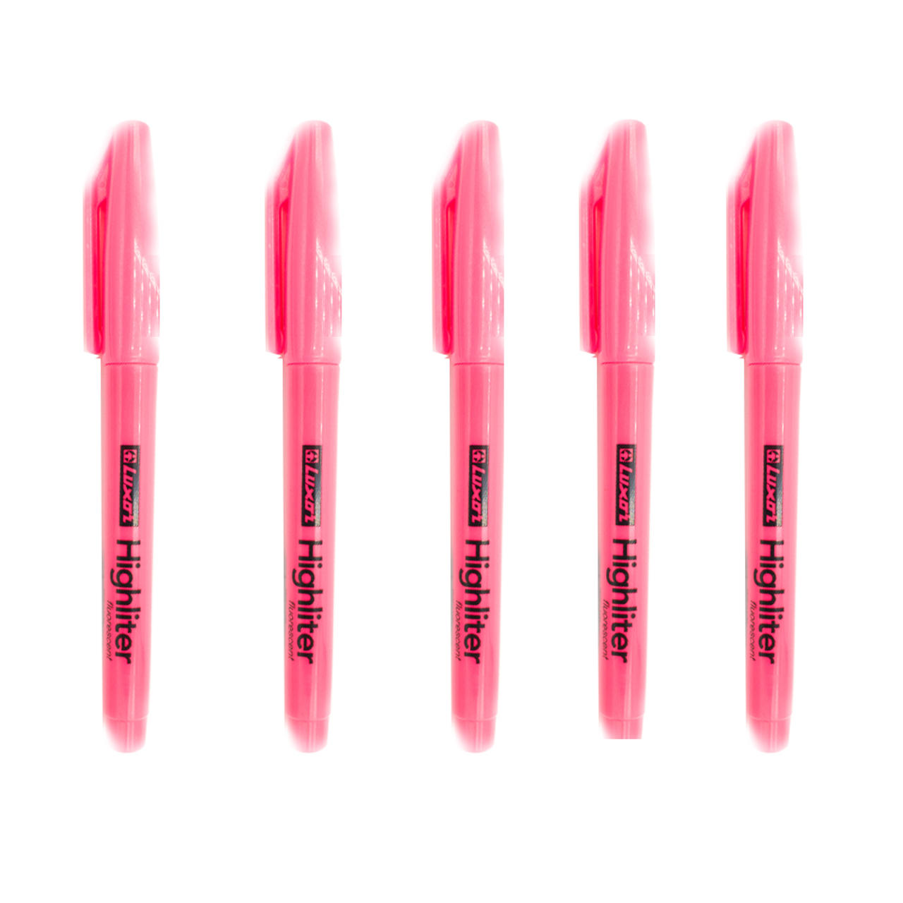 ماژیک علامت گذار Highlighter مدل LUXOR کد 04 بسته 5 عددی سایز R3