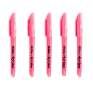 ماژیک علامت گذار Highlighter مدل LUXOR کد 04 بسته 5 عددی سایز R3