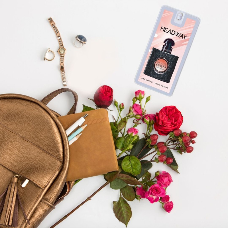 عطر جیبی زنانه هدوی مدل بلک اوپیوم حجم 45 میلی لیتر