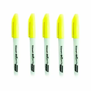 ماژیک علامت گذار Highlighter مدل LUXOR کد 06 بسته 5 عددی سایز R3