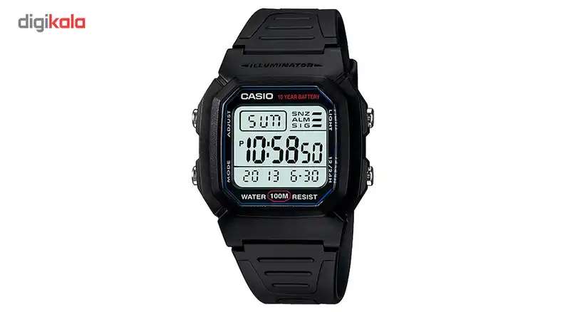 ساعت مچی دیجیتالی کاسیو مدل W-800H-1AVDF