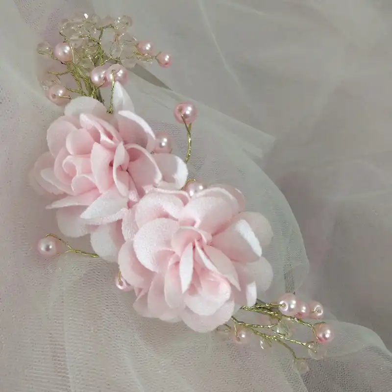 تل مو زنانه مدل گل رز