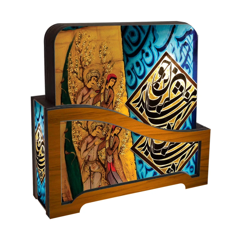 زیر لیوانی لوکسینو مدل ZLQ 2057 بسته 6 عددی