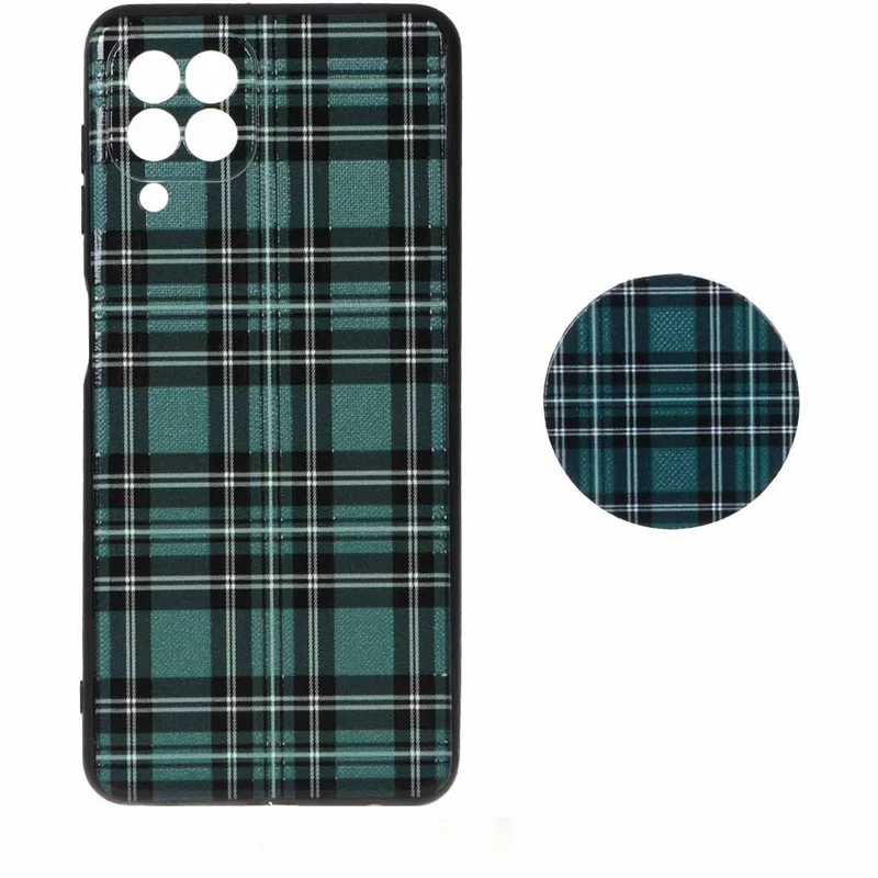 کاور مدل IO کد ER مناسب برای گوشی موبایل سامسونگ GALAXY A22 4G به همراه پاپ سوکت 