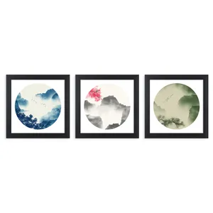 Arty Frame Decorative 3 Pieces Panel F035B33