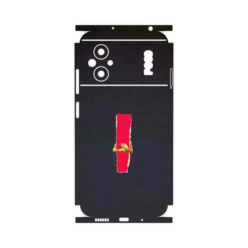 برچسب پوششی ماهوت مدل Collage of Embrace-FullSkin مناسب برای گوشی موبایل شیائومی Poco M5