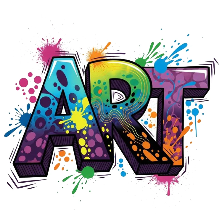 استیکر پارچه و لباس پاد آفرین مدل هنر کد 2843